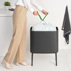 Brabantia Bo Touch Bin Afvalemmer 36 Liter - Confident Grey Online