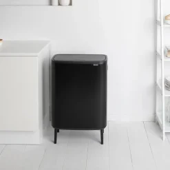 Brabantia Bo Touch Bin Hi Afvalemmer 2 x 30 L - Zwart