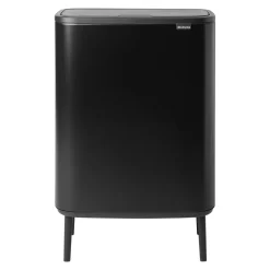 Brabantia Bo Touch Bin Hi Afvalemmer 2 x 30 L - Zwart