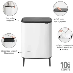 Brabantia Bo Touch Bin Hi 60 Liter - 253798 Discount