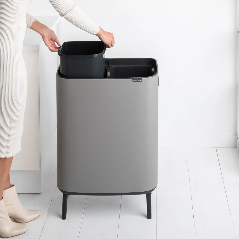 Brabantia Bo Touch Bin Hi 60 Liter (2x30 Liter) Discount