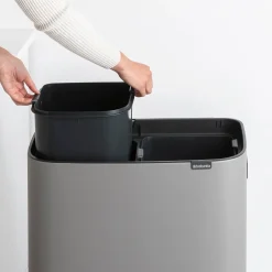 Brabantia Bo Touch Bin Hi 60 Liter (2x30 Liter) Discount