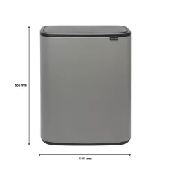 Brabantia Bo Touch Bin 60 Liter - 253792 Clearance