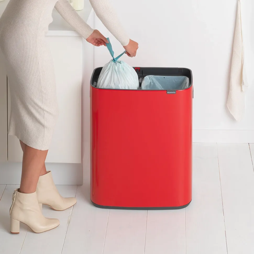 Brabantia Bo Touch Bin 60 Liter (2x30 Liter)