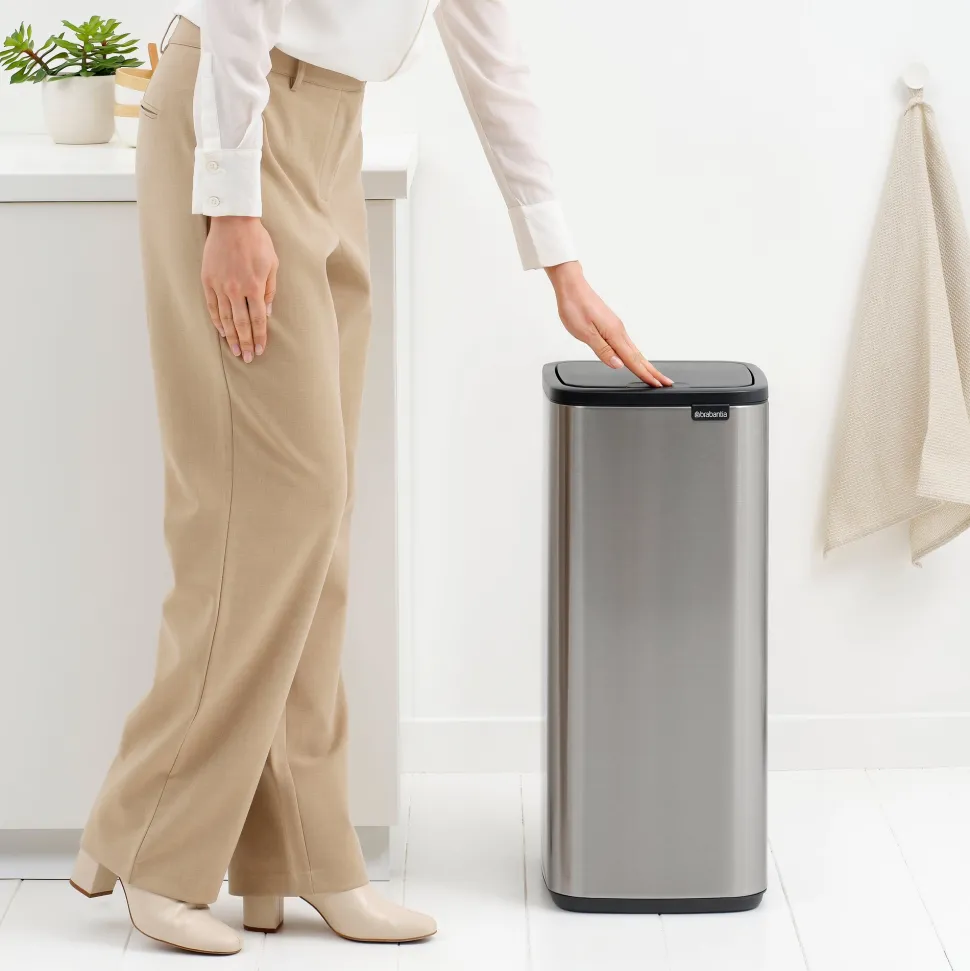 Brabantia Bo Touch Bin Prullenbak 30 L - Matt Steel