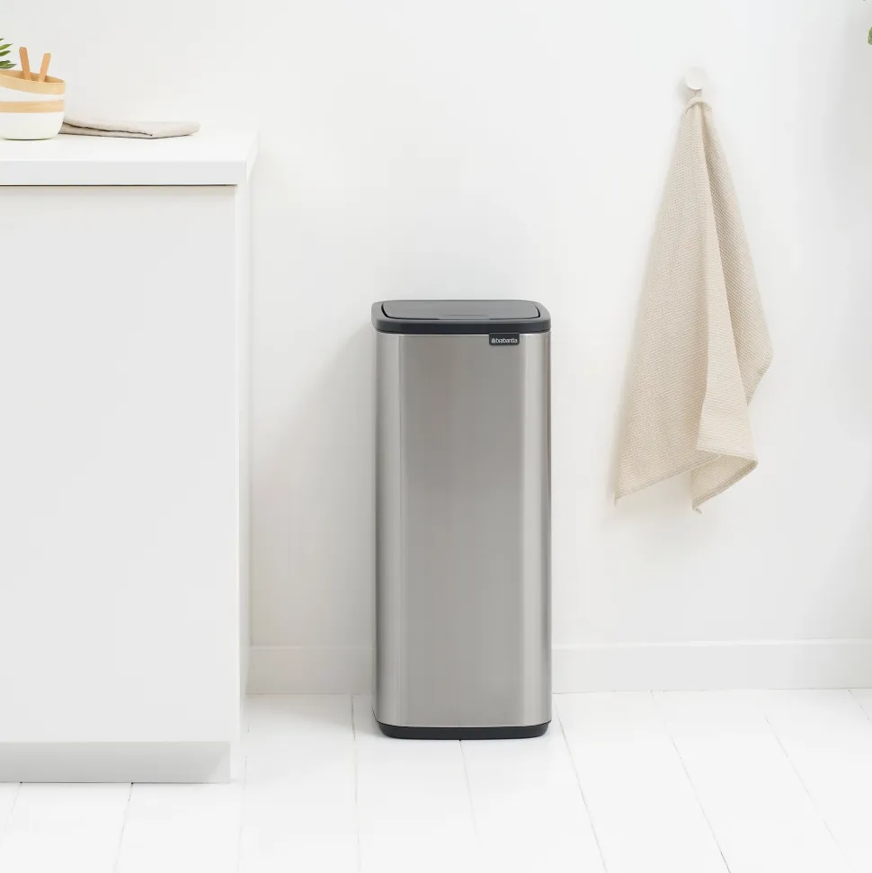 Brabantia Bo Touch Bin Prullenbak 30 L - Matt Steel