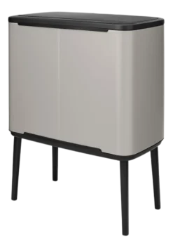 Brabantia Bo Touch Bin Prullenbak Soft Grey 3 x 11 liter