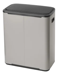 Brabantia Bo Touch Bin Prullenbak Soft Grey 60 liter