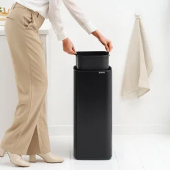 Brabantia Bo Touch Bin Prullenbak 30 L - Matt Black Sale