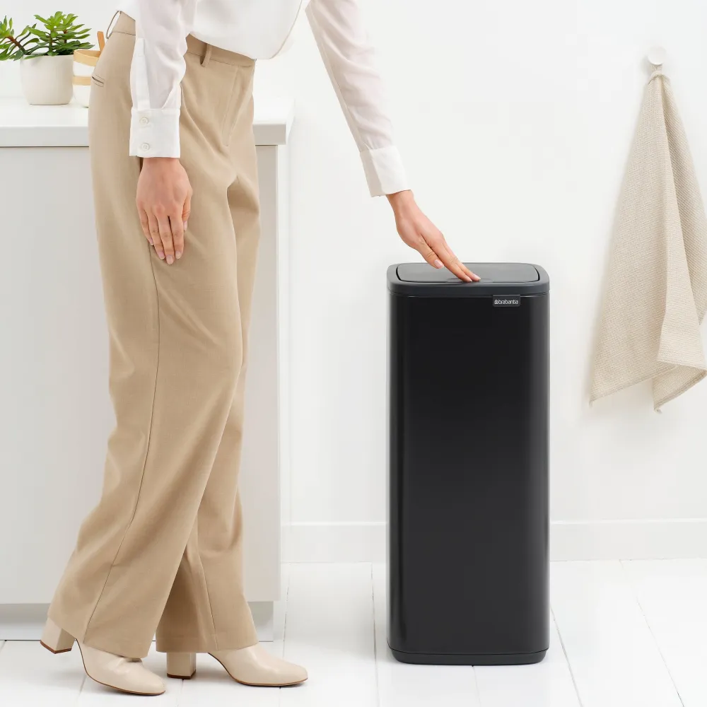 Brabantia Bo Touch Bin Prullenbak 30 L - Matt Black Sale