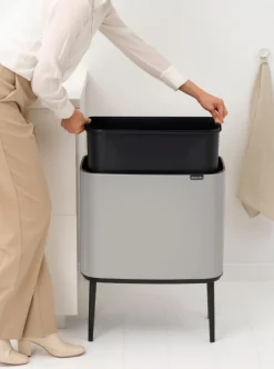 Brabantia Bo Touch Bin Prullenbak Soft Grey