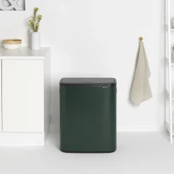 Brabantia Bo Touch Bin 2 x 30 L - Pine Green Hot