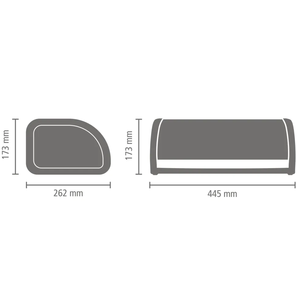 Brabantia Broodtrommel met schuifdeksel - 288473