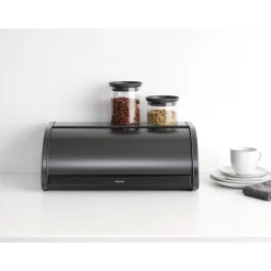 Brabantia Broodtrommel met Schuifdeksel - Confident Grey