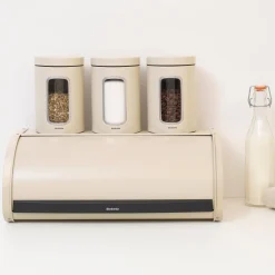 Brabantia Broodtrommel met schuifdeksel - Soft Beige Outlet