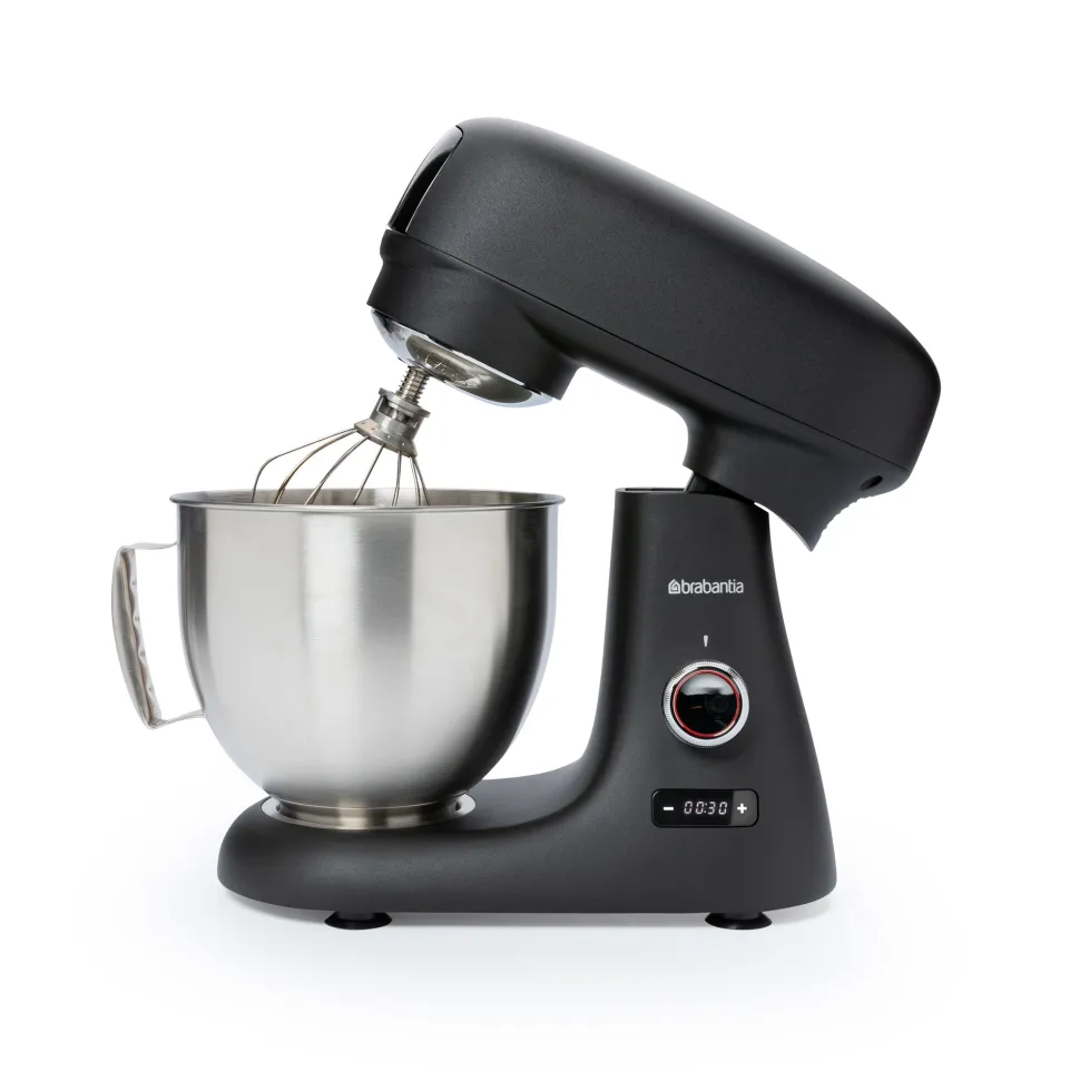 Brabantia D3-AT Keukenmixer - Hakmolen - 1000 Watt - 5.2 liter - Grijs