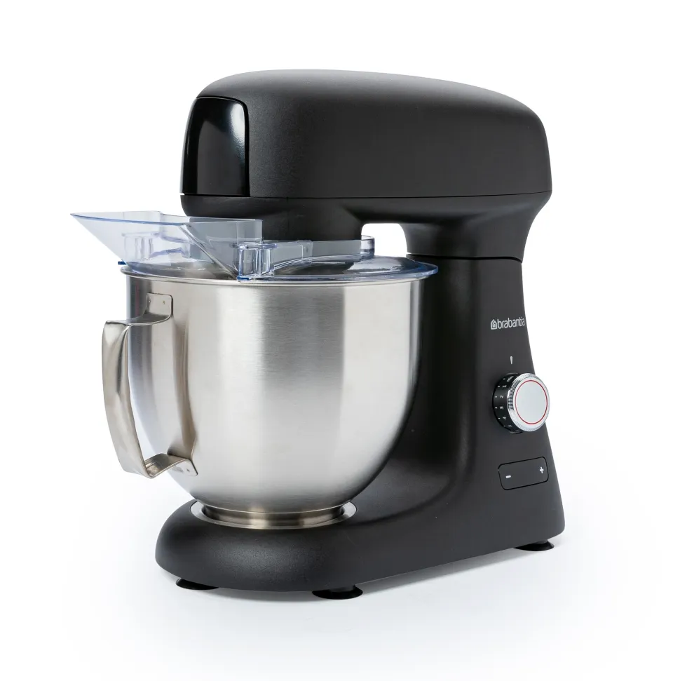 Brabantia D3-AT Keukenmixer - Hakmolen - 1000 Watt - 5.2 liter - Grijs