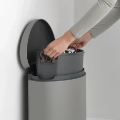 Brabantia Flatback+ Pedaalemmer 40 Liter - 243786 Discount