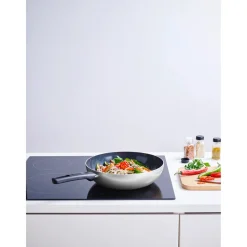 Brabantia Indu+ Wokpan, 28 cm, anti-aanbaklaag New