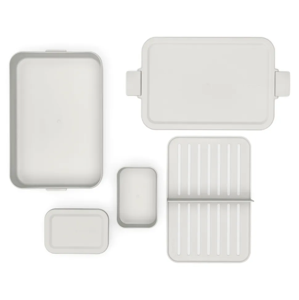 Brabantia Make & Take Bento Lunchbox - Kunststof - Light Grey