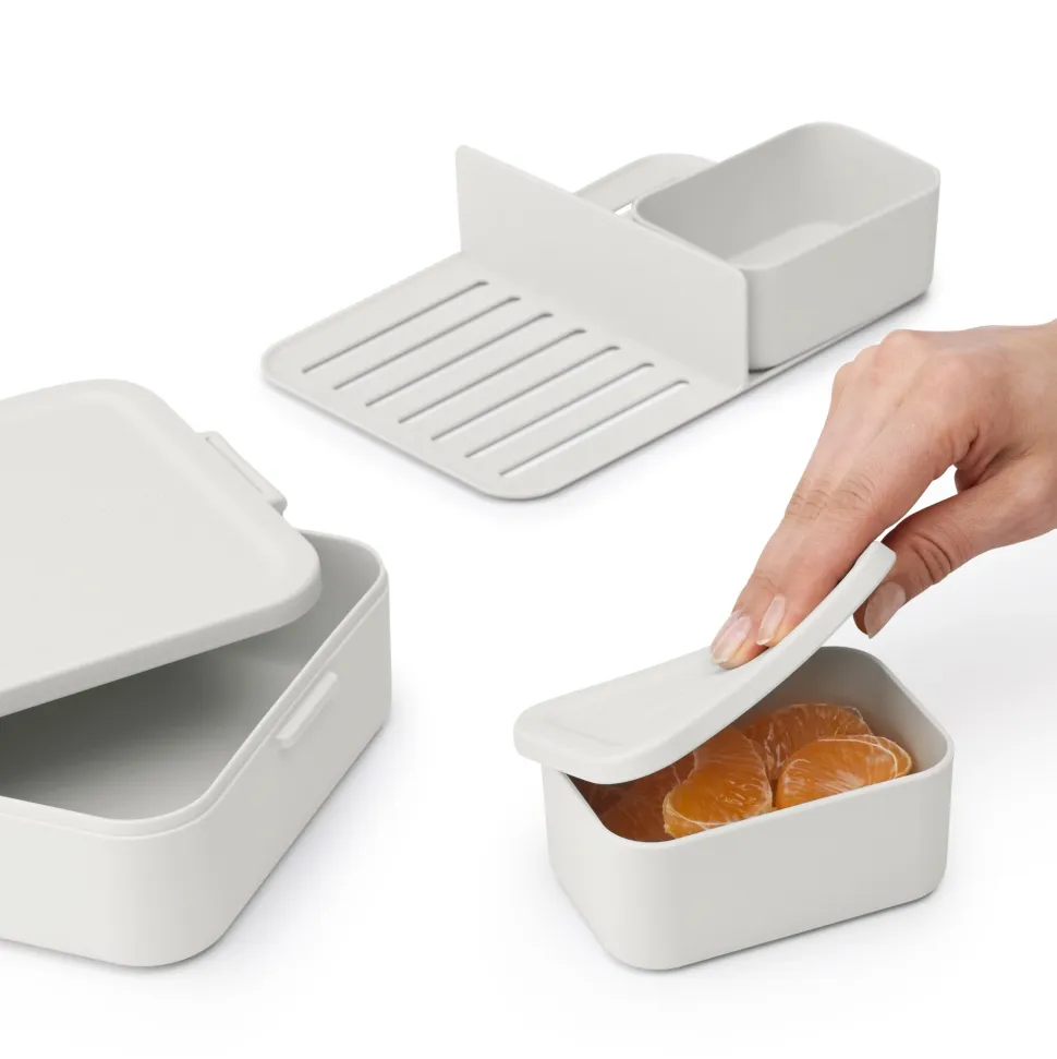 Brabantia Make & Take Bento Lunchbox - Kunststof - Light Grey