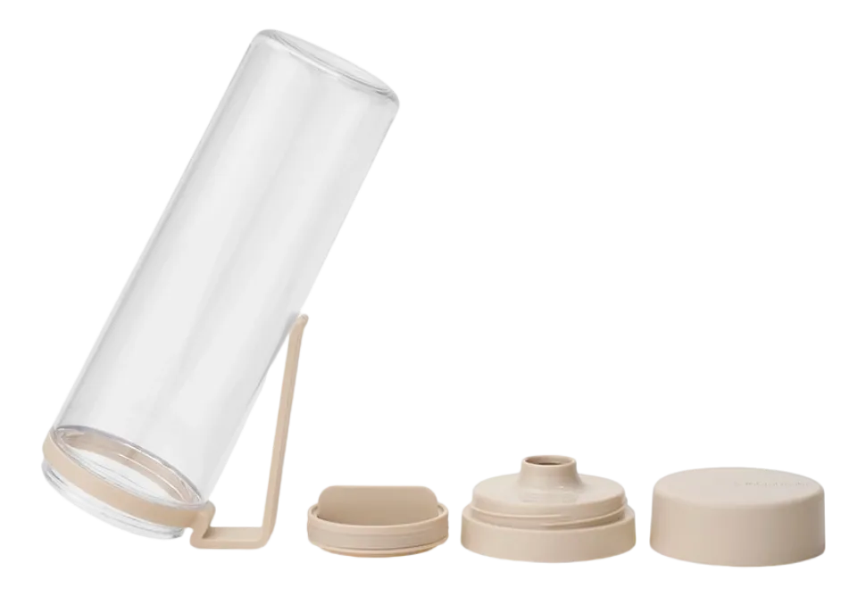 Brabantia Make & Take Drinkfles Soft Beige met Fruitfilter 500 ml