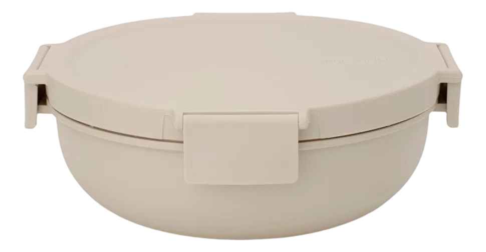 Brabantia Make & Take Lunchbox Soft Beige Salade Lunchbox To Go 1,3 l Kunststof