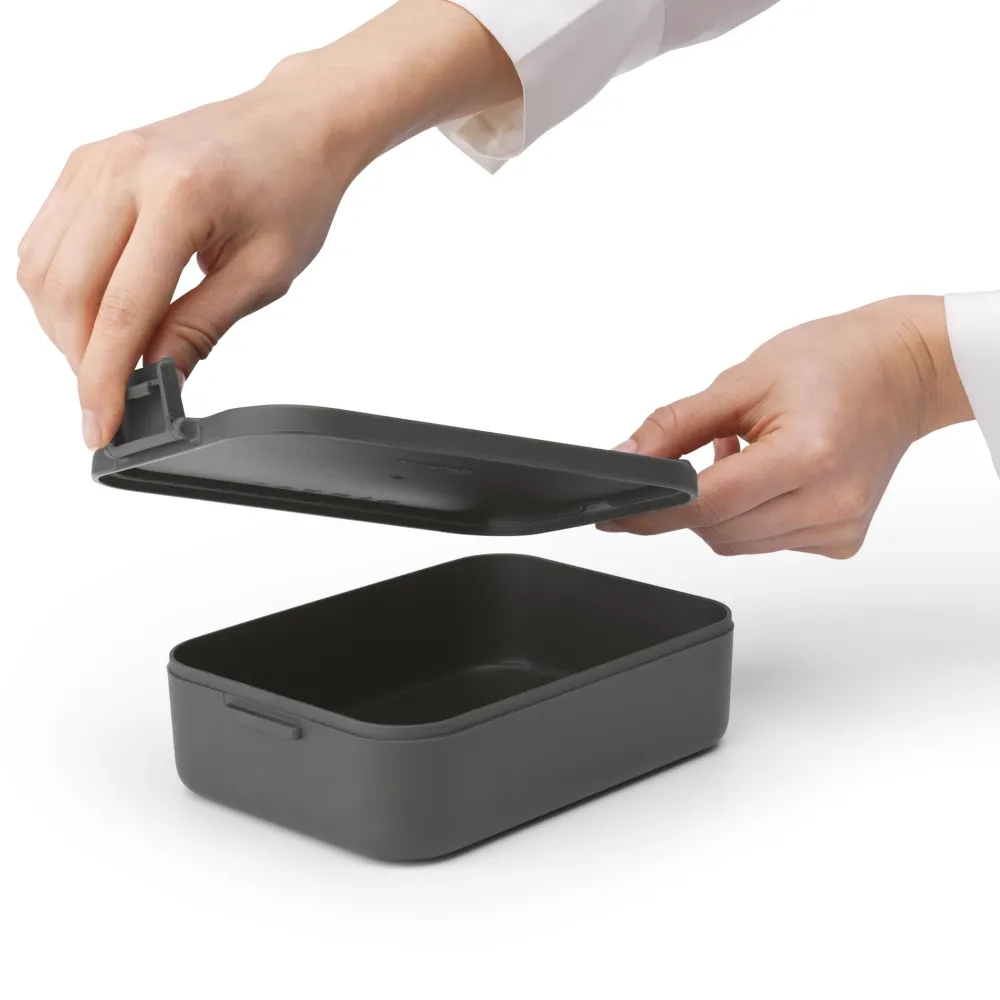 Brabantia Make & Take Lunchbox Medium - Kunststof - Dark Grey Clearance