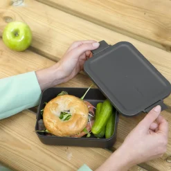 Brabantia Make & Take Ontbijt- en Lunchset 3-delig - Kunststof - Dark Grey