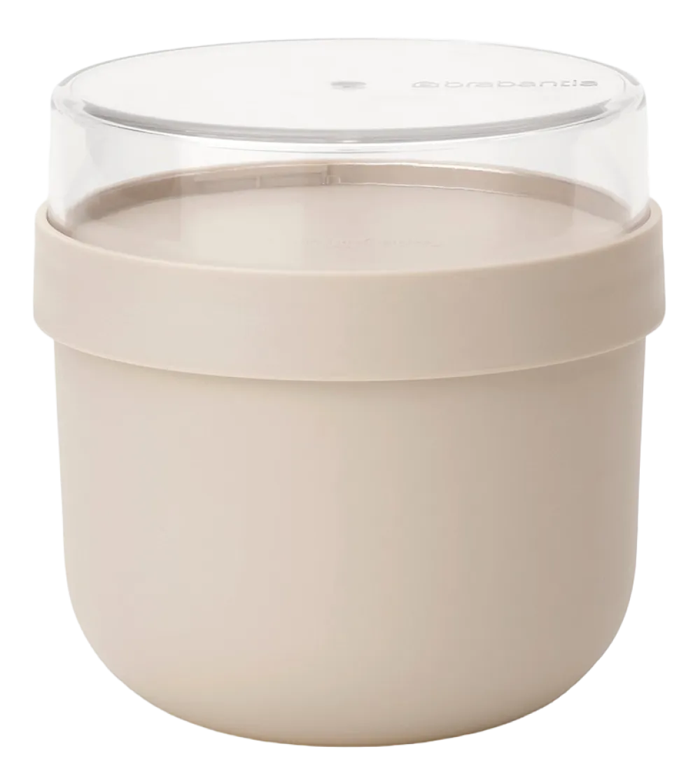 Brabantia Make & Take Reisbeker Yoghurt Beker To Go Soft Beige 500 ml Outlet