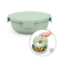 Brabantia Make & Take Salade Lunchbox 1,3 L - Kunststof - Jade Green