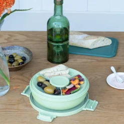 Brabantia Make & Take Salade Lunchbox 1,3 L - Kunststof - Jade Green