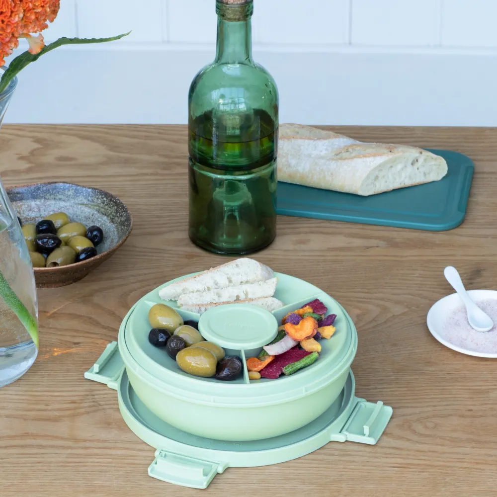 Brabantia Make & Take Salade Lunchbox 1,3 L - Kunststof - Jade Green