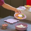 Brabantia Make & Take Salade Lunchbox To Go Lilac Pink 1,3 l Kunststof