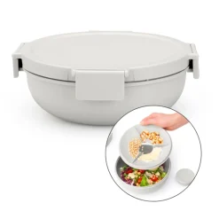Brabantia Make & Take Salade Lunchbox 1,3 L - Kunststof - Light Grey