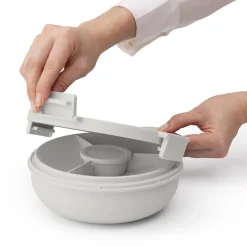 Brabantia Make & Take Salade Lunchbox 1,3 L - Kunststof - Light Grey