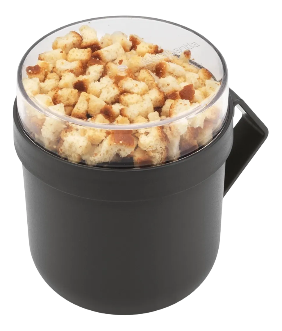 Brabantia Make & Take Soepbeker To Go 0,6 l Dark Grey