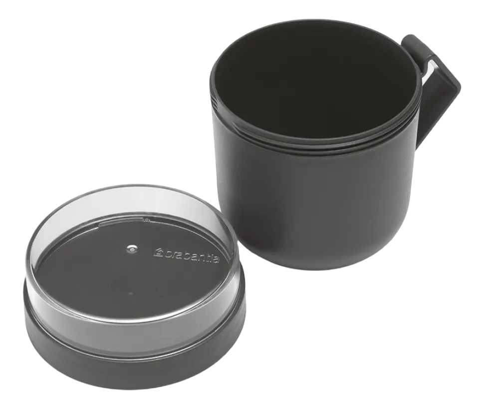 Brabantia Make & Take Soepbeker To Go 0,6 l Dark Grey