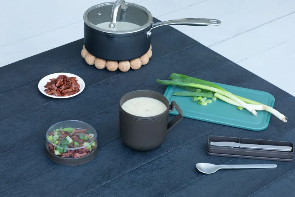 Brabantia Make & Take Soepbeker To Go 0,6 l Dark Grey