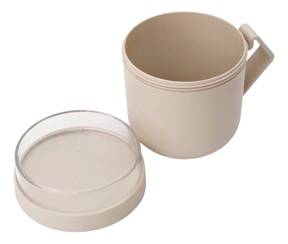 Brabantia Make & Take Soepbeker To Go Reisbeker Soft Beige 600 ml Kunststof