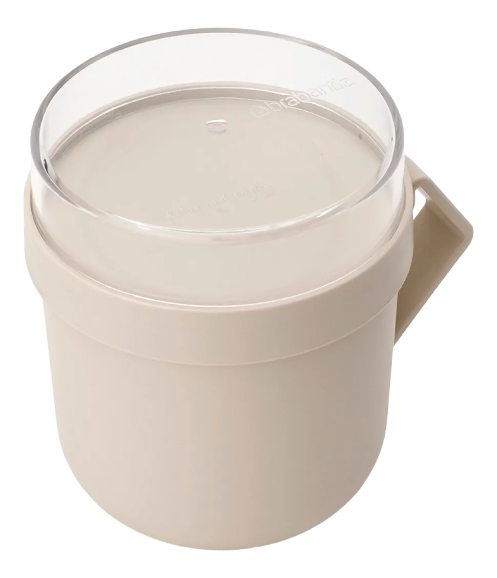 Brabantia Make & Take Soepbeker To Go Reisbeker Soft Beige 600 ml Kunststof