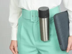 Brabantia Make & Take Thermosbeker Dark Grey Koffiebeker To Go 500 ml