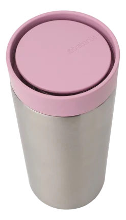 Brabantia Make & Take Thermosbeker Lilac Pink 360 ml Koffiebeker To Go