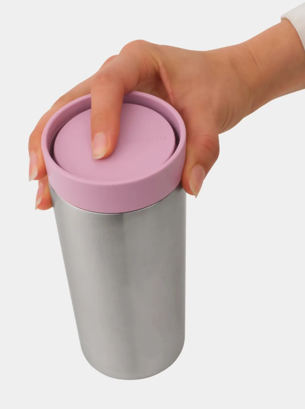 Brabantia Make & Take Thermosbeker Lilac Pink 360 ml Koffiebeker To Go
