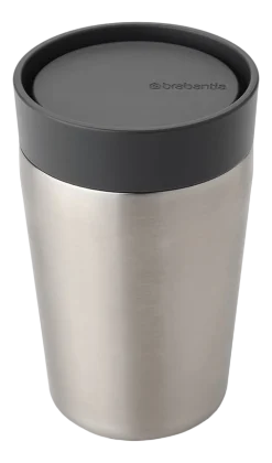 Brabantia Make & Take Thermosbeker Dark Grey 0,2 l Koffiebeker