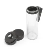 Brabantia Make & Take Waterfles met Fruitfilter 0,5 L - Dark Grey