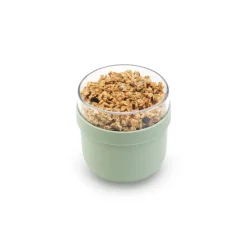Brabantia Make & Take Yoghurtbeker to Go 0,5 L - Kunststof - Jade Green