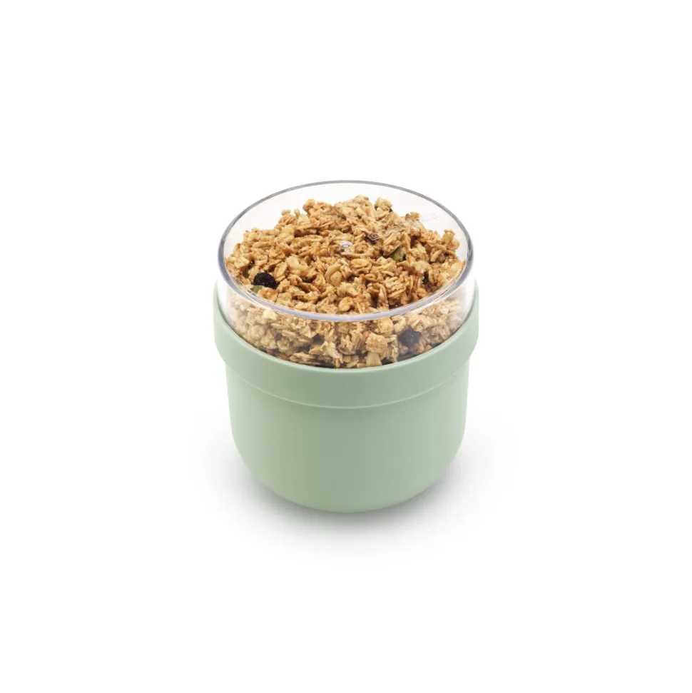 Brabantia Make & Take Yoghurtbeker to Go 0,5 L - Kunststof - Jade Green