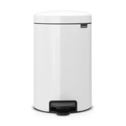 Brabantia NewIcon Pedaalemmer 12 L - Wit