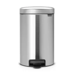 Brabantia NewIcon Pedaalemmer 12 L - Matt Steel New